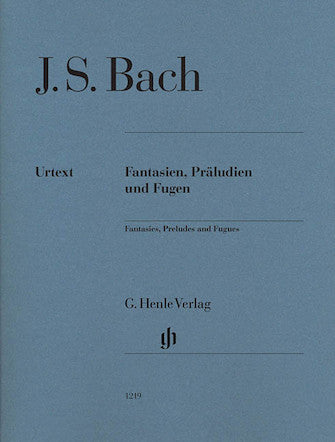 Bach Fantasies Preludes And Fugues Piano Edition Without Fingering