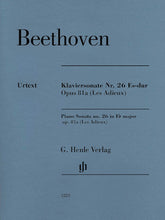 Beethoven Piano Sonata No. 26 E-flat Major Op. 81a (Les Adieux) Revised Edition