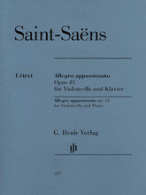 Saint-Saens Allegro Appassionato Opus 43 for Cello and Piano