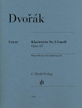 Dvorak Piano Trio No 3 in f minor Opus 65