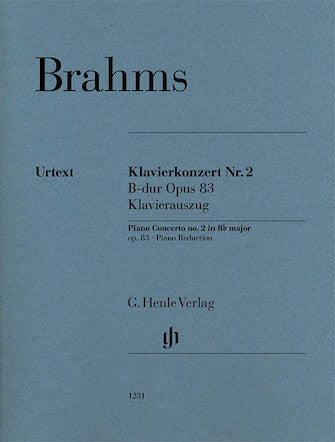 Brahms Piano Concerto No 2 in B flat major Opus 83