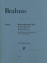 Brahms Piano Concerto No 2 in B flat major Opus 83