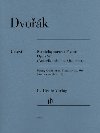Dvořák: String Quartet in F major, Opus 96 (American)