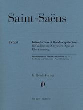 Saint-Saens Introduction Et Rondo Capriccioso Opus 28