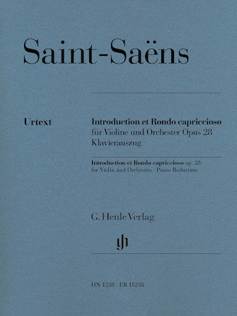 Saint-Saens Introduction Et Rondo Capriccioso Opus 28