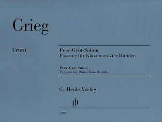 Grieg: Peer Gynt Suites (version for piano four hands)