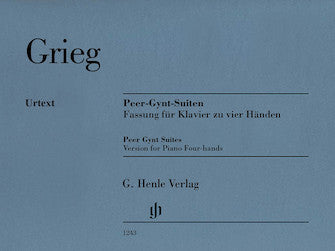 Grieg Peer Gynt Suites (version for piano four hands)