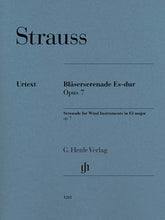 Strauss Serenade for Wind Instruments in E-flat Major, Op. 7 Set of Parts