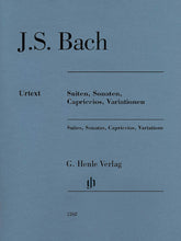Bach Suites Sonatas Capriccios Variations Piano Edition Without Fingering