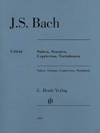 Bach Suites Sonatas Capriccios Variations Piano Edition Without Fingering