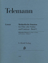 Telemann Methodical Sonatas for Flute or Violin and Continuo - Vol. 1