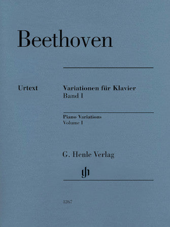 Beethoven Piano Variations, Volume 1 - Revised Edition