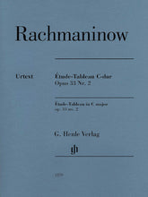 Rachmaninoff Etude-Tableau in C Major, Op. 33 No. 2