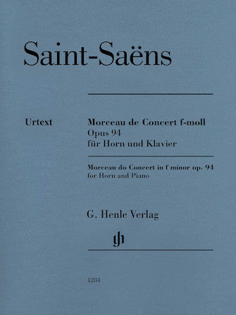 Saint-Saens Morceau de Concert in F minor Op. 94