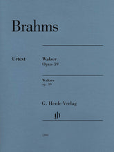 Brahms Waltzes Opus 39