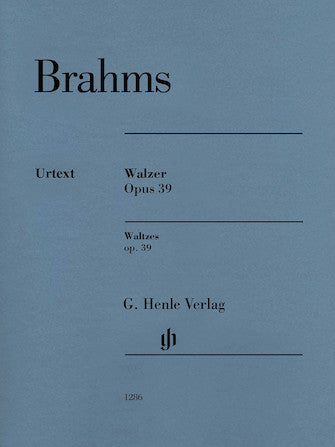 Brahms Waltzes Opus 39