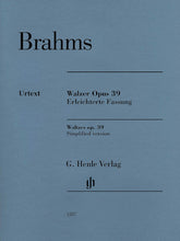 Brahms Waltzes Op. 39 Simplified Arrangement by Brahms