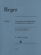 Reger Tarantella and Album Leaf