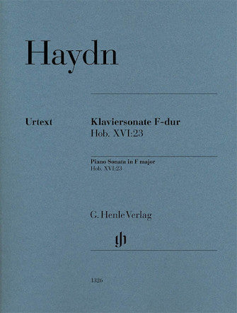 Haydn Piano Sonata in F major Hob. XVI:23 O/P
