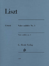 Liszt Valse Oubliee No. 1