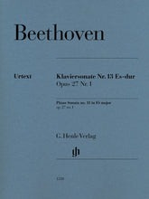 Beethoven Piano Sonata No 13 in E flat major Opus 27 No 1