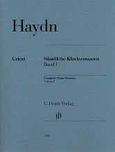 Haydn Complete Piano Sonatas Volume 1 Revised with Fingering