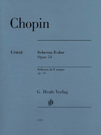 Chopin Scherzo in E Major Op. 54 Piano