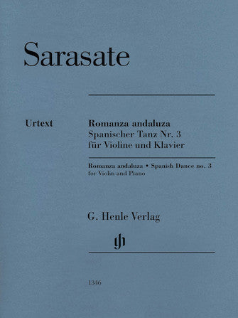 Sarasate Romanza Andaluza (Spanish Dance No 3)