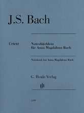 Bach Notebook for Anna Magdalena Bach (edition without fingering)