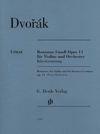 Dvořák: Romance in F minor, Opus 11