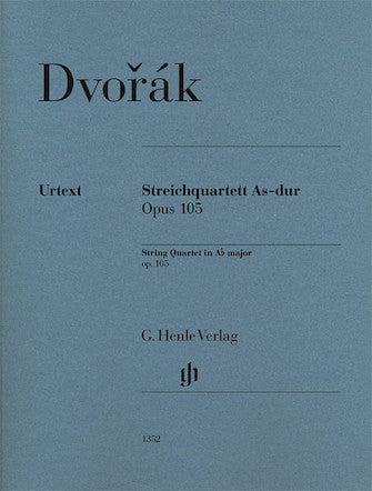 Dvořák: String Quartet in A flat major, Opus 105