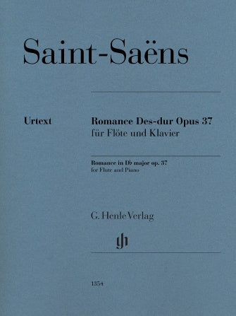 Saint-Saens Romance D Flat Major Op. 37 Flute and Piano