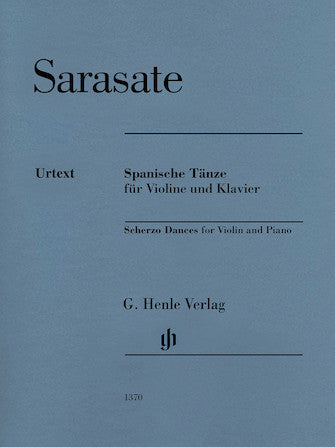 Sarasate Spanish Dances for Violin and Piano