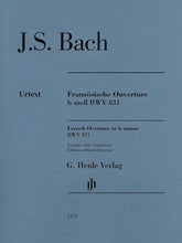 Bach French Overture B Minor BWV 831 Piano Solo Edition Without Fingering