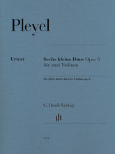 Pleyel Six Little Duets Op. 8 Two Violins