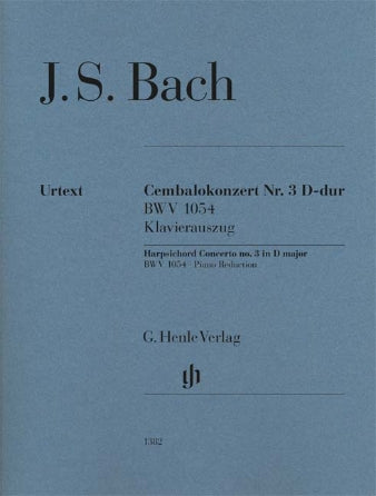 Bach Harpsichord Concerto No. 3 D Major Bwv 1054