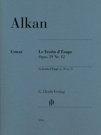 Alkan Le Festin d'Esope, Op. 39, No. 12 for Piano