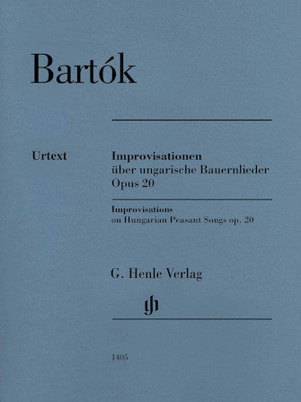 Bartok Improvisations on Hungarian Peasant Songs Op. 20