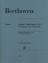 Beethoven Cello Sonata in F Major, Op. 5, No. 1