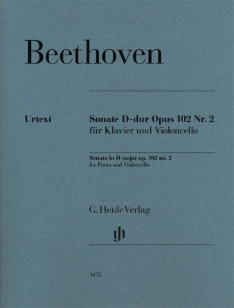 Beethoven Cello Sonata in D Major Op. 102, No. 2