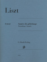 Liszt Annees de Pelerinage Troisieme Annee revised edition