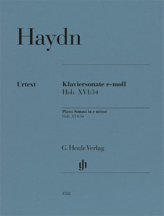 Haydn Piano Sonata E Minor Hob. XVI: 34
