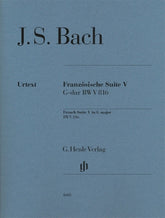 Bach French Suite No. 5 in G Major BWV 816 with fingerings