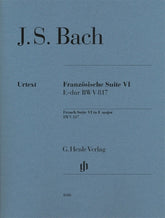 Bach French Suite No. 6 in E-Flat Major BWV 817 with fingerings