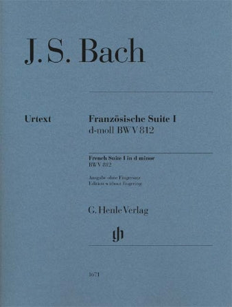 Bach French Suite 1 w/o fingering