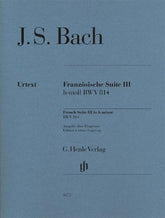 Bach French Suite 3 w/o fingering