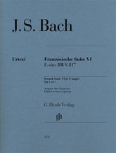 Bach French Suite VI  w/o fingering