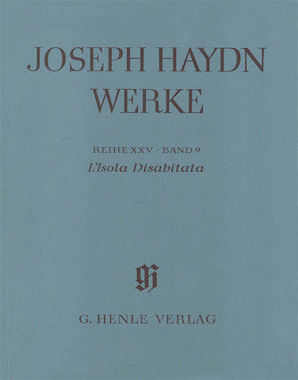 Haydn L'Isola Disabitata Full Score