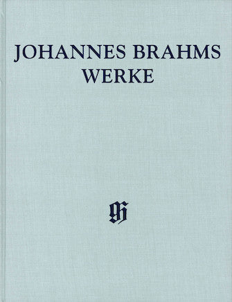 Brahms Piano Works Without Opus Number (cloth hardcover)