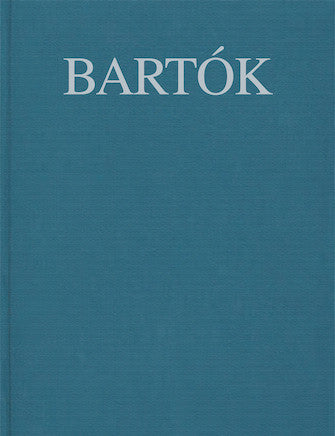 Bartok Concerto for Orchestra Complete Edition with Critical Report Vol. 24 Clothbound